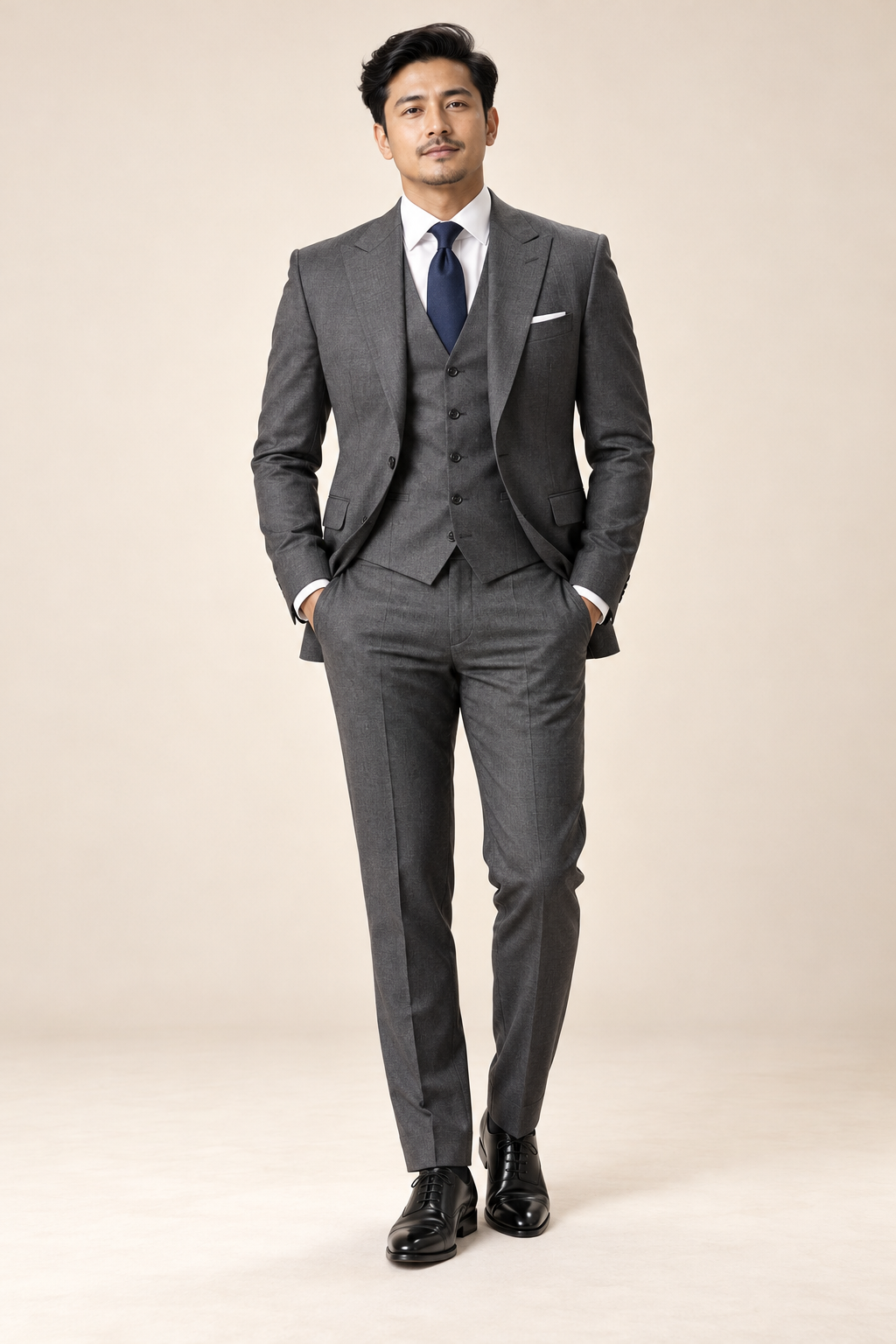 Tuxedos · Graphite three piece · 23