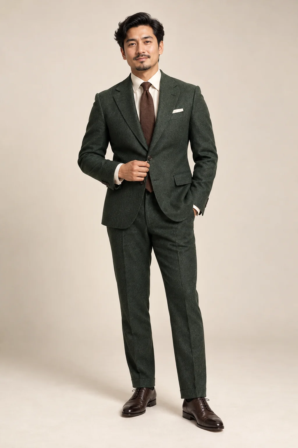 Office Wear · Forest green two piece · 26